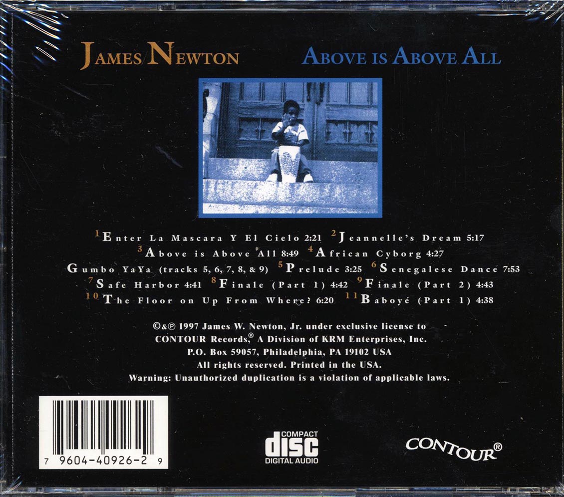 James Newton - Above Is Above All