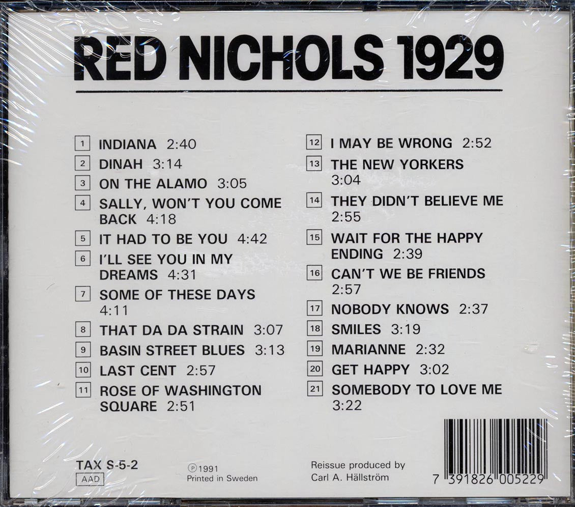 Red Nichols - Original 1929 Recordings