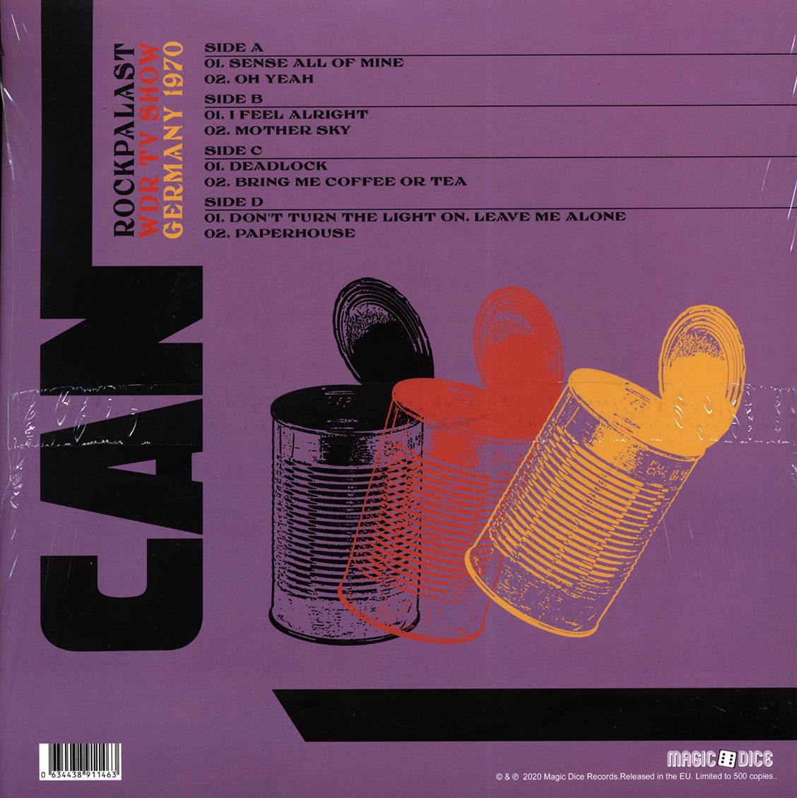 Can - Rockpalast WDR TV Show Germany 1970 (ltd. 500 copies made) (2xLP)