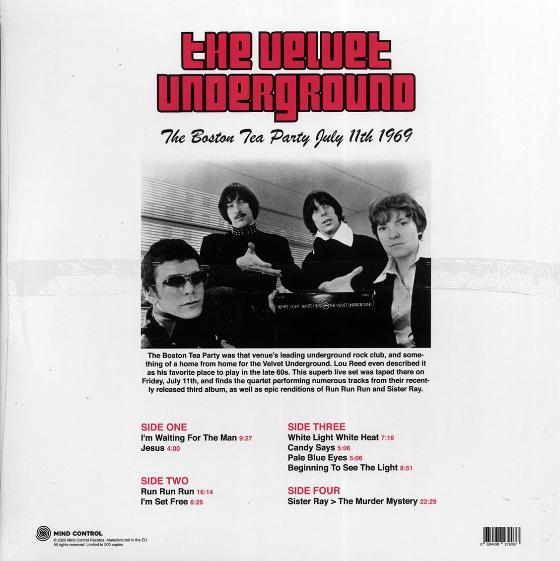 The Velvet Underground - The Boston Tea Party July 11th 1969 (2xLP)