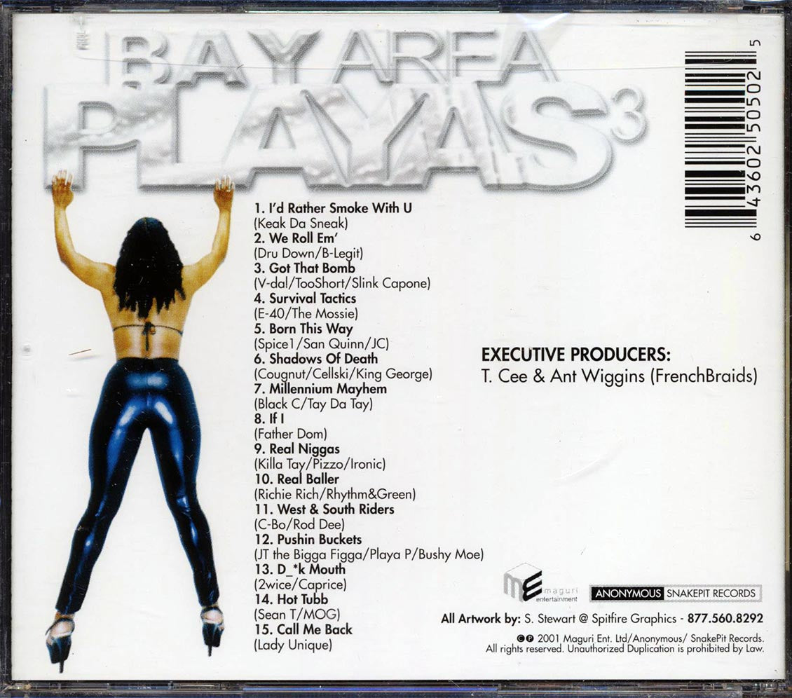 Kiak Da Sneak, Dru Down, B-Legit, Etc. - Bay Area Playas 3: Ghetto Platinum