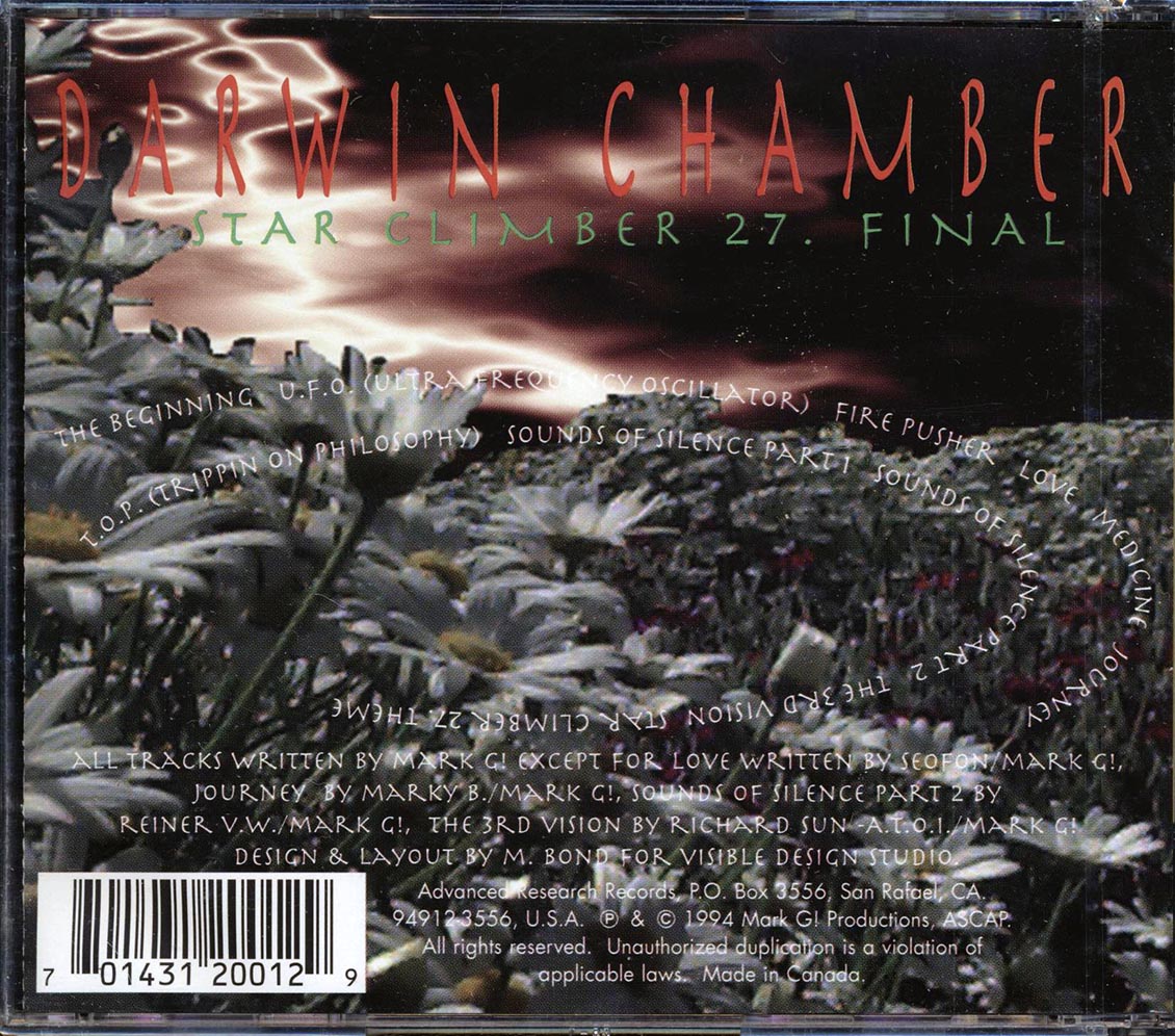 Darwin Chamber - Star Climber 27 Final