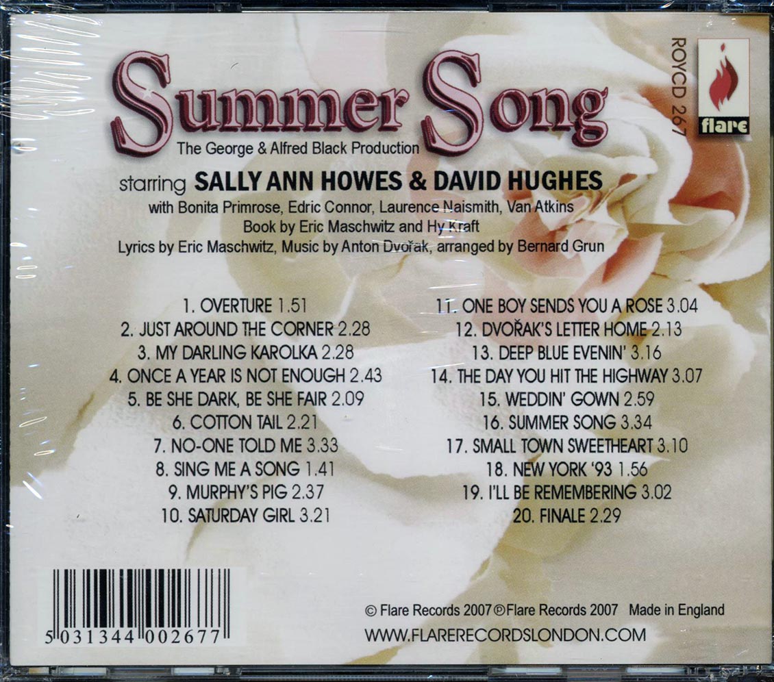 Various - Summer Song: Original Cast Recording