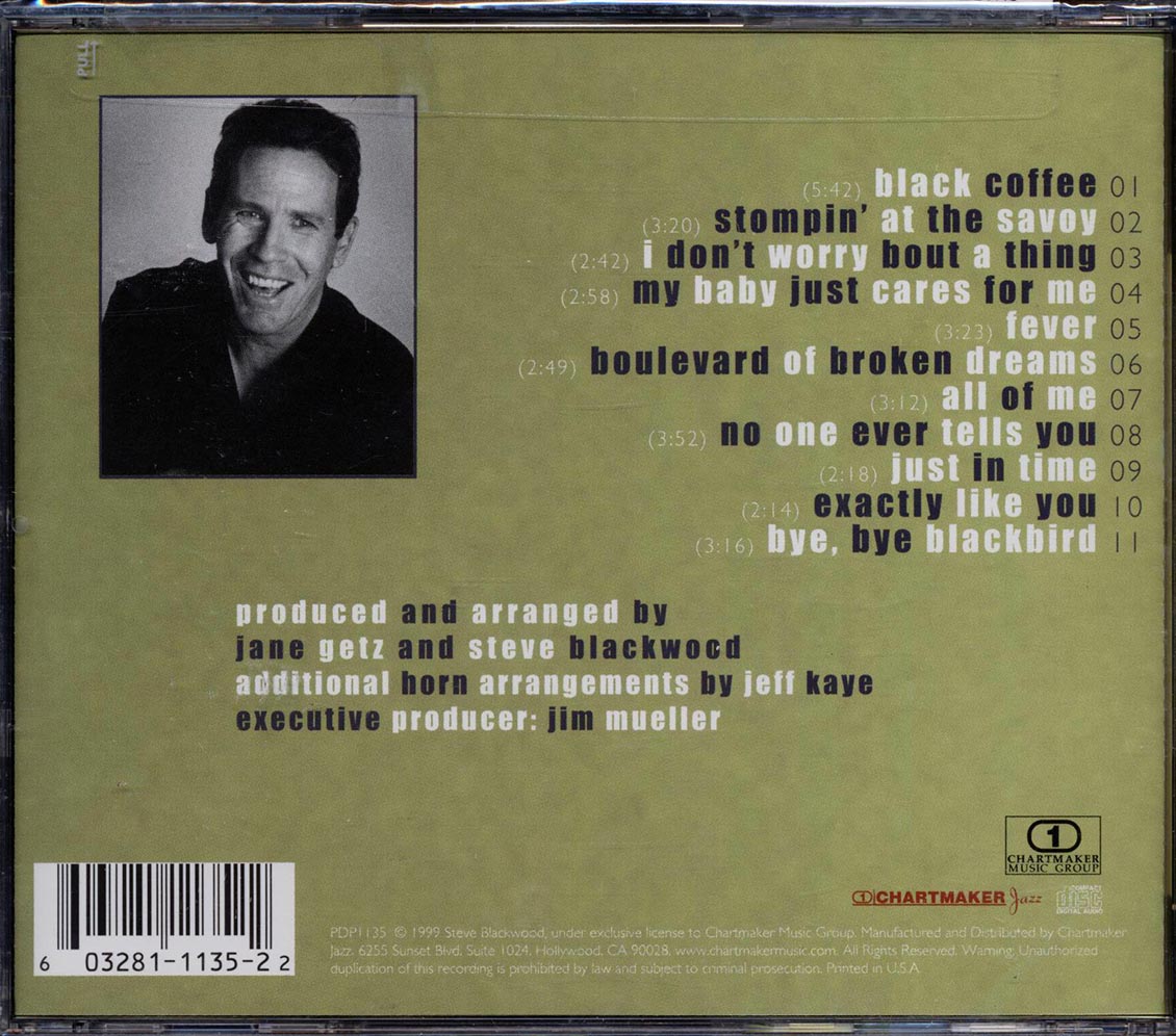 Steve Blackwood - I Don't Worry Bout A Thing