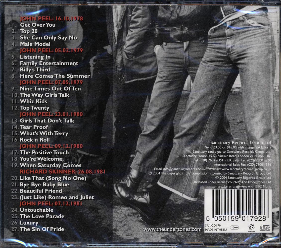 The Undertones - Listening In: Radio Sessions 1978-1982 (27 tracks)