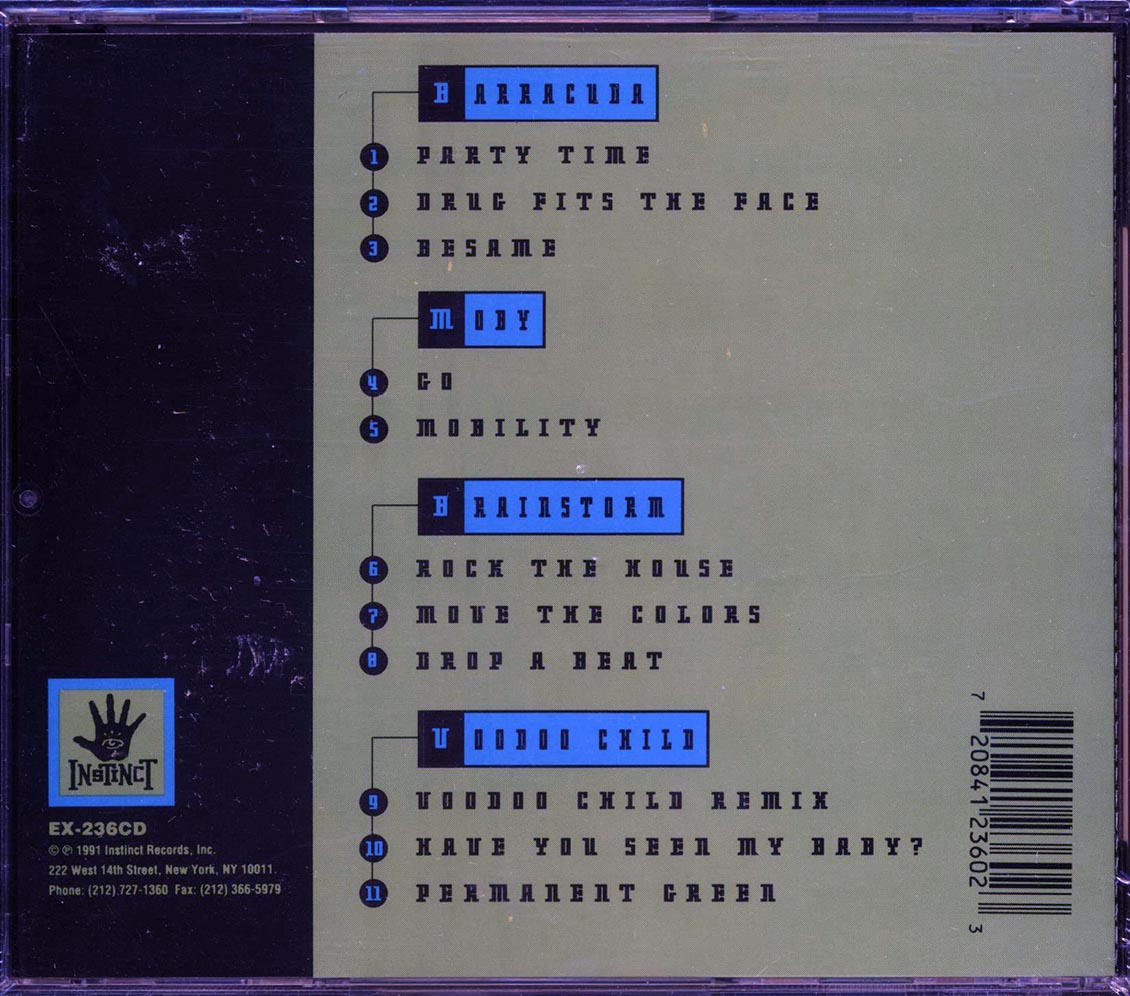 Barracuda, Moby, Brainstorm, Voodoo Child - Instinct Dance