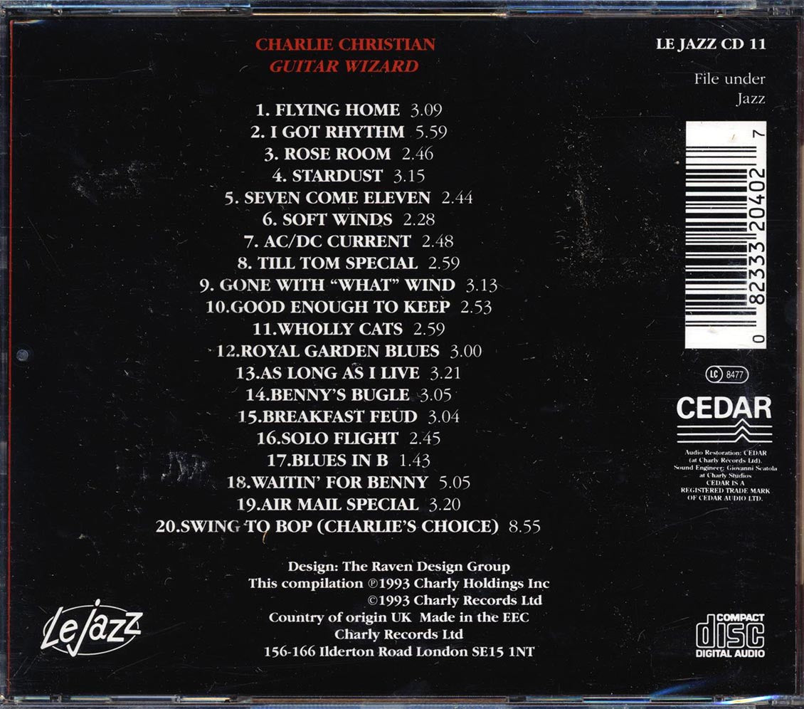 Charlie Christian - Guitar Wizard (20 tracks)