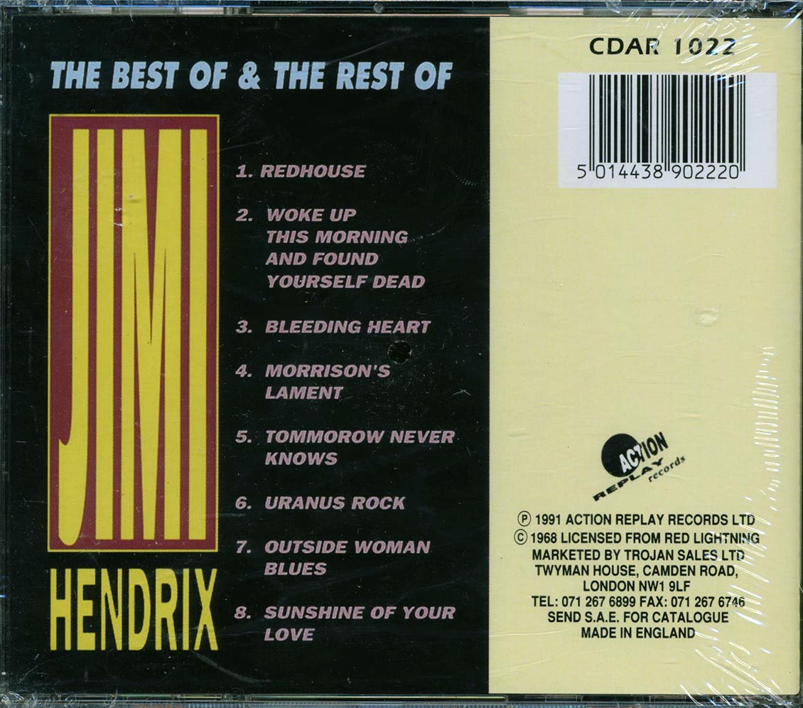 Jimi Hendrix - The Best Of & The Rest Of