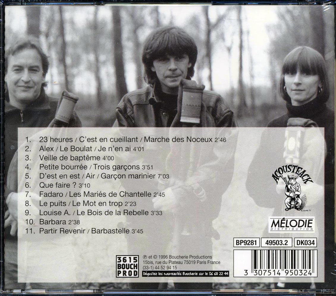 Trio Sautivet - Partir Revenir