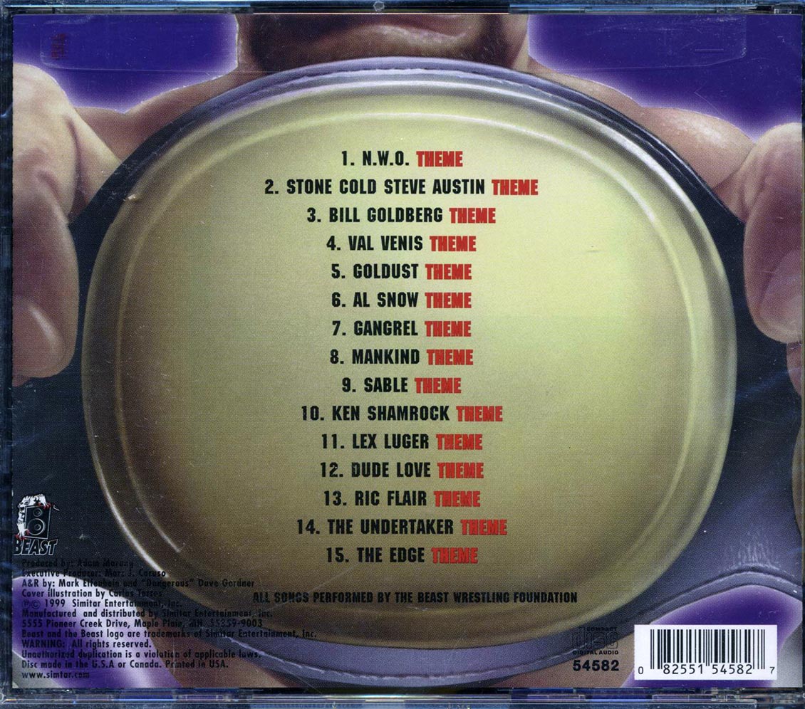 Various - Slammin' Wrestling Hits