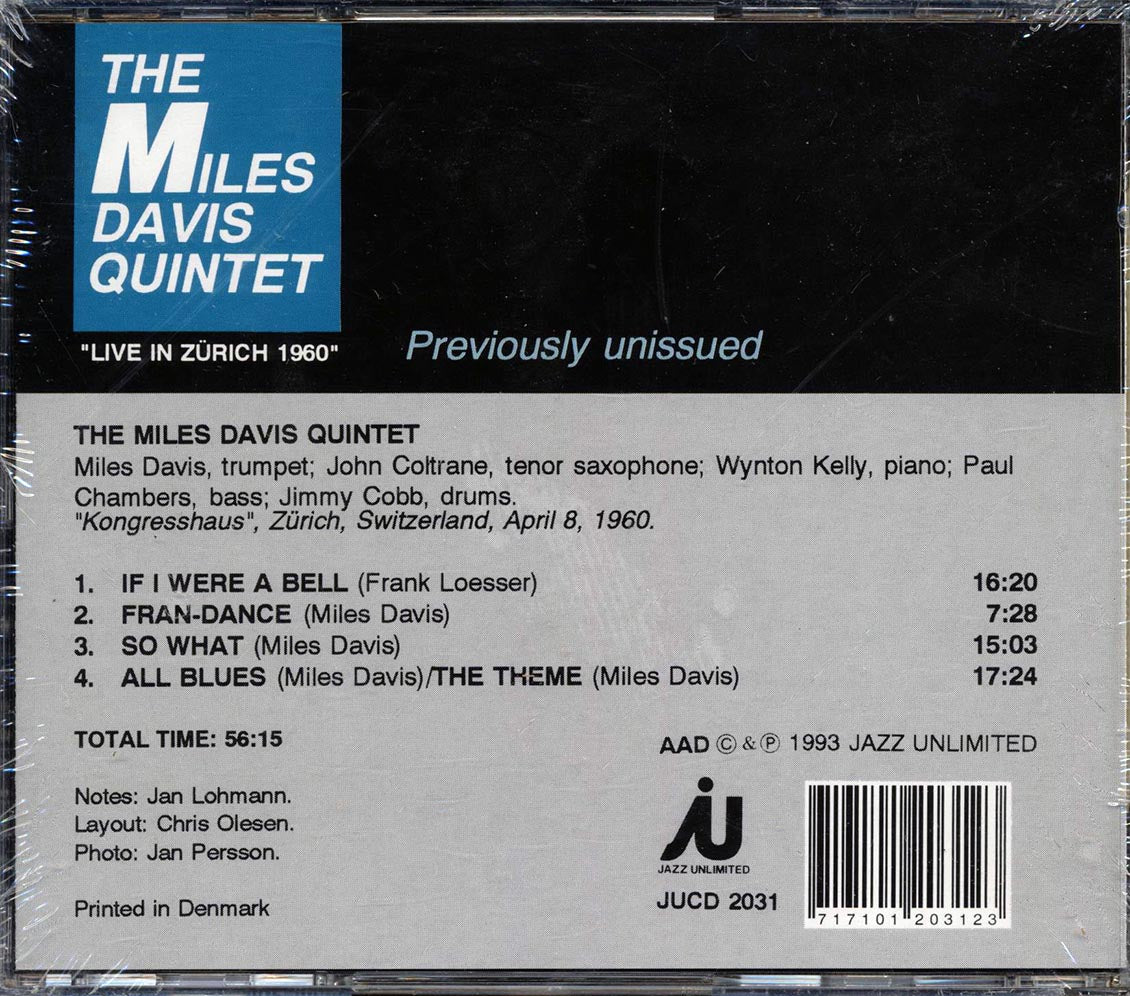 The Miles Davis Quintet - Live In Zurich 1960