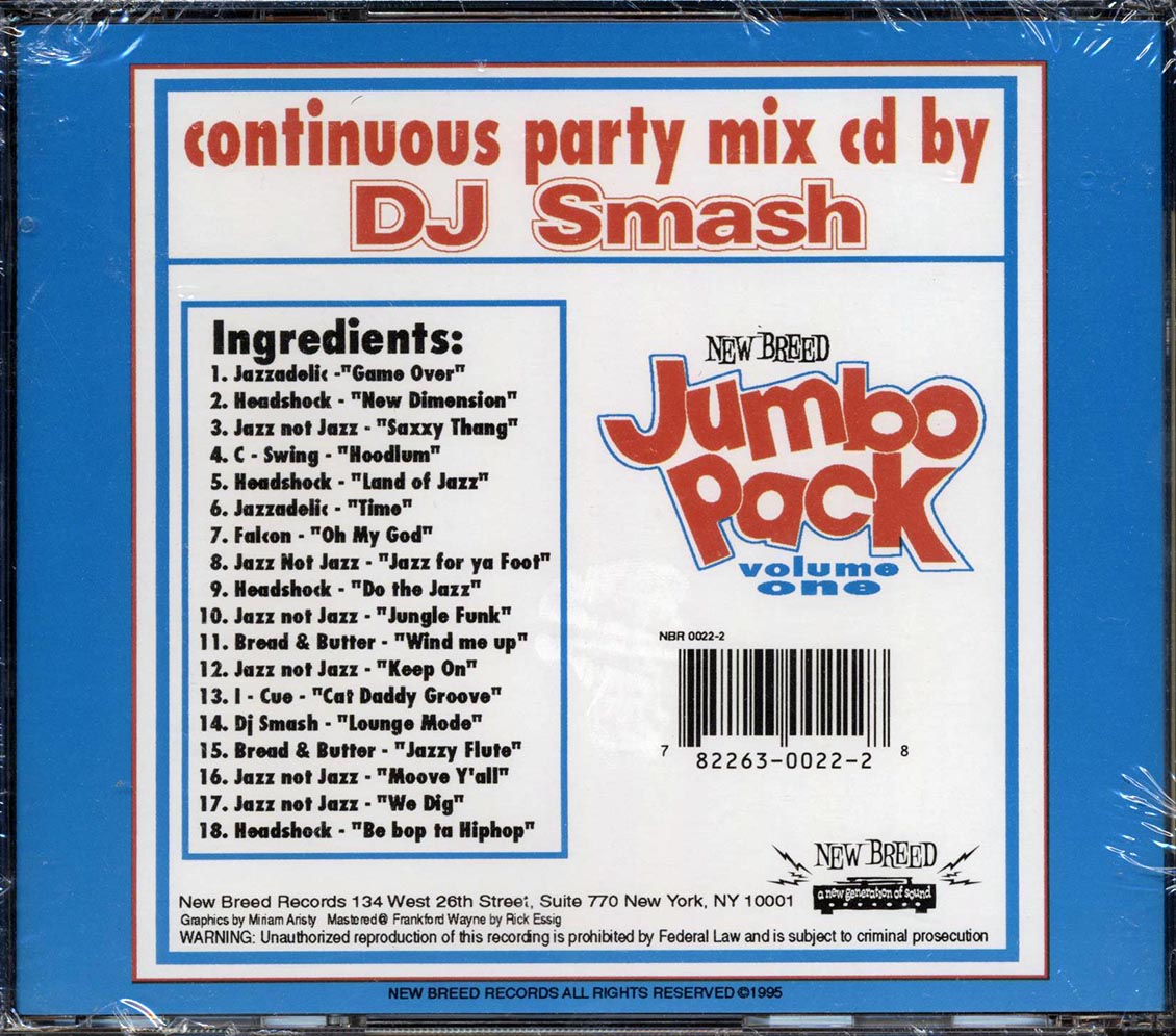 DJ Smash - New Breed Jumbo Pack Volume 1