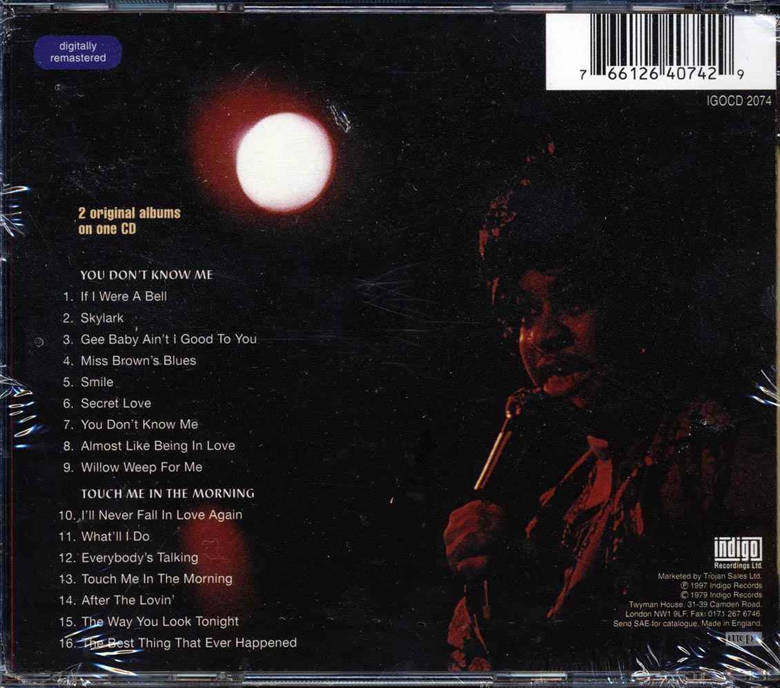 Ruth Brown - You Don't Know Me + Touch Me In The Morning (2 albums on 1 CD)