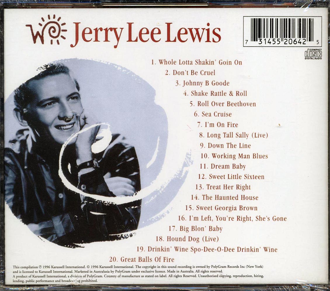 Jerry Lee Lewis - The World Of Jerry Lee Lewis (20 tracks)