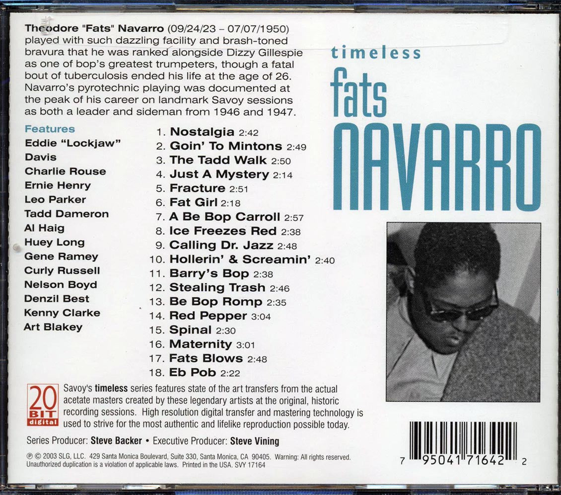 Fats Navarro - Timeless (remastered)