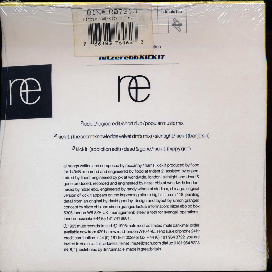 Nitzer Ebb - Kick It: Limited Edition Remix Collection (ltd. ed.)