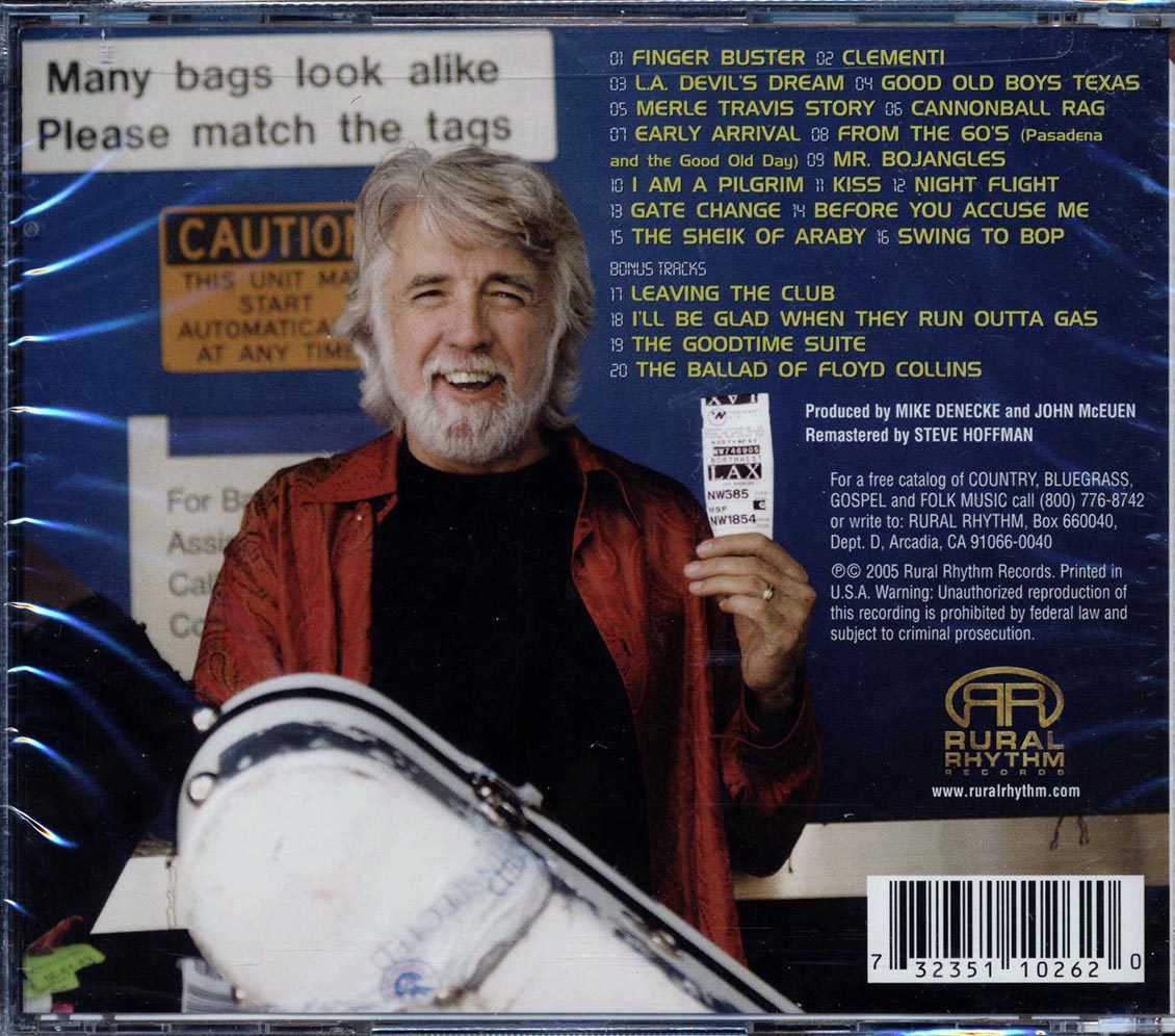 John McEuen & The LA String Wizards - Round Trip: Live In LA (marked/ltd stock)