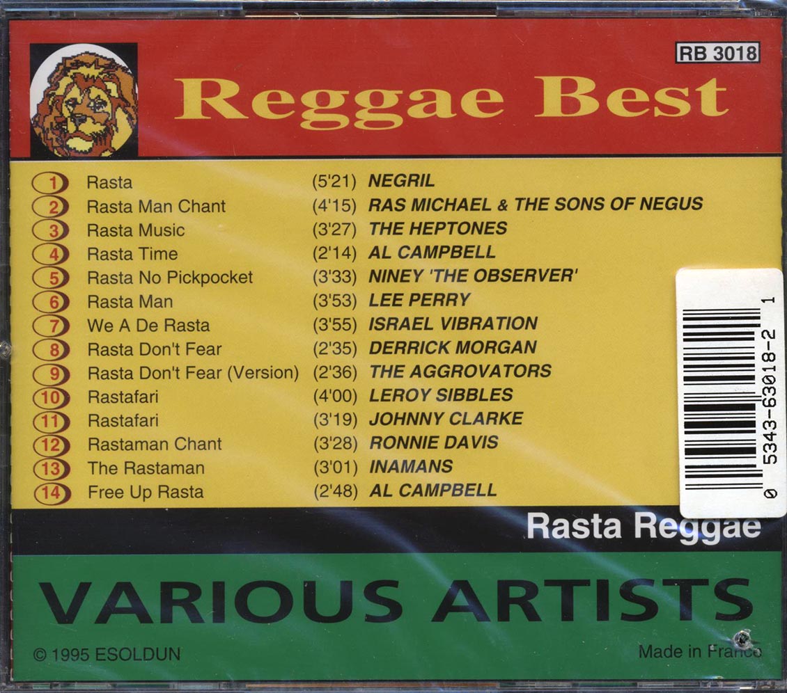 Israel Vibration, Ras Michael & The Sons Of Negus, The Heptones, Lee Perry, Etc. - Reggae Best: Rasta Reggae