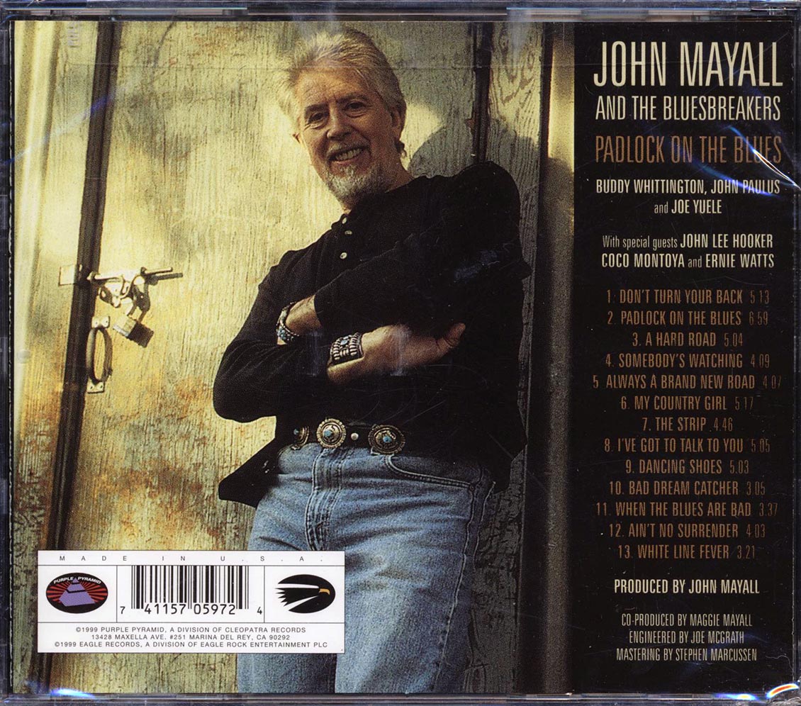 John Mayall & The Bluesbreakers - Padlock On The Blues