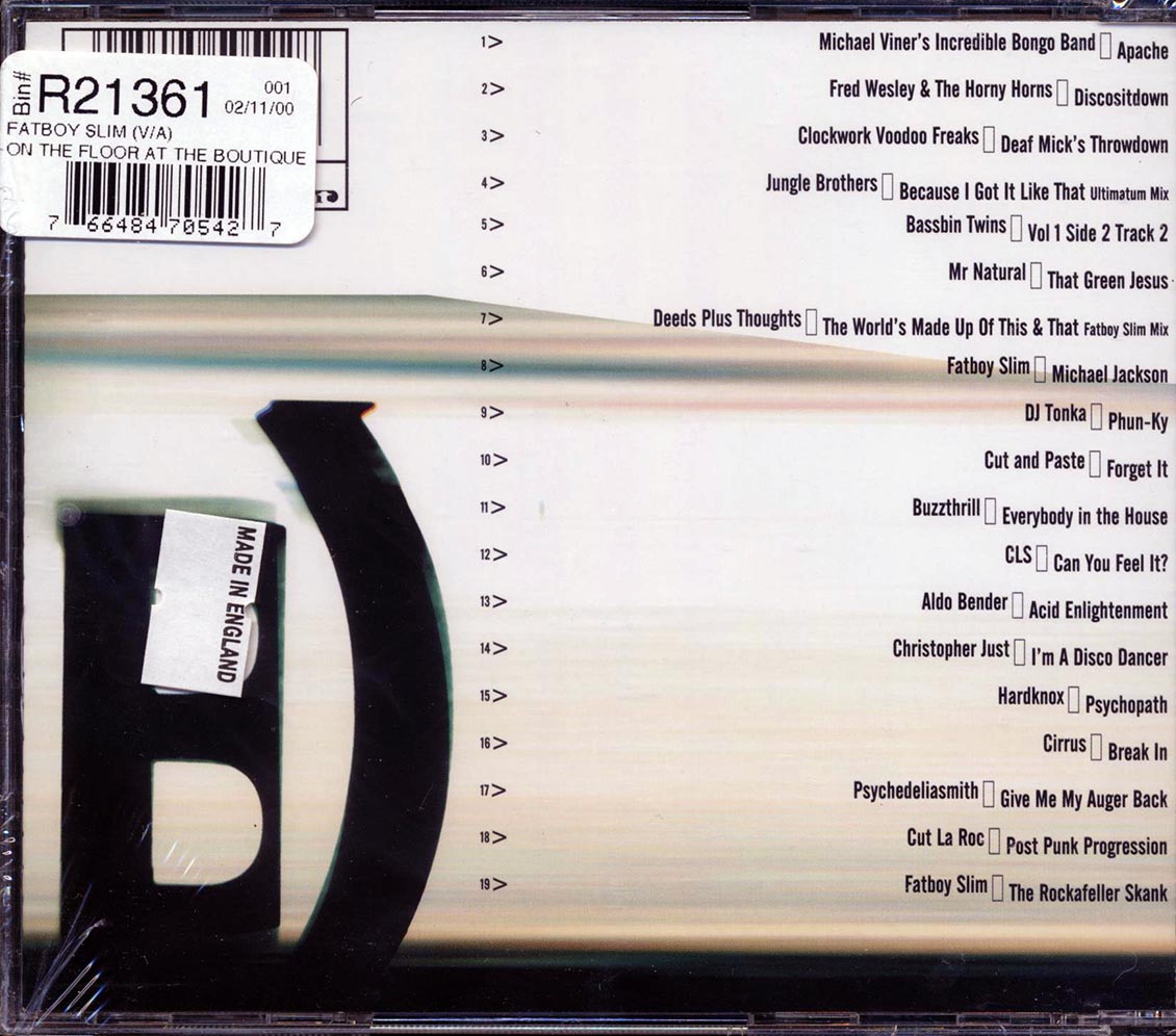 Fatboy Slim - On The Floor At The Boutique