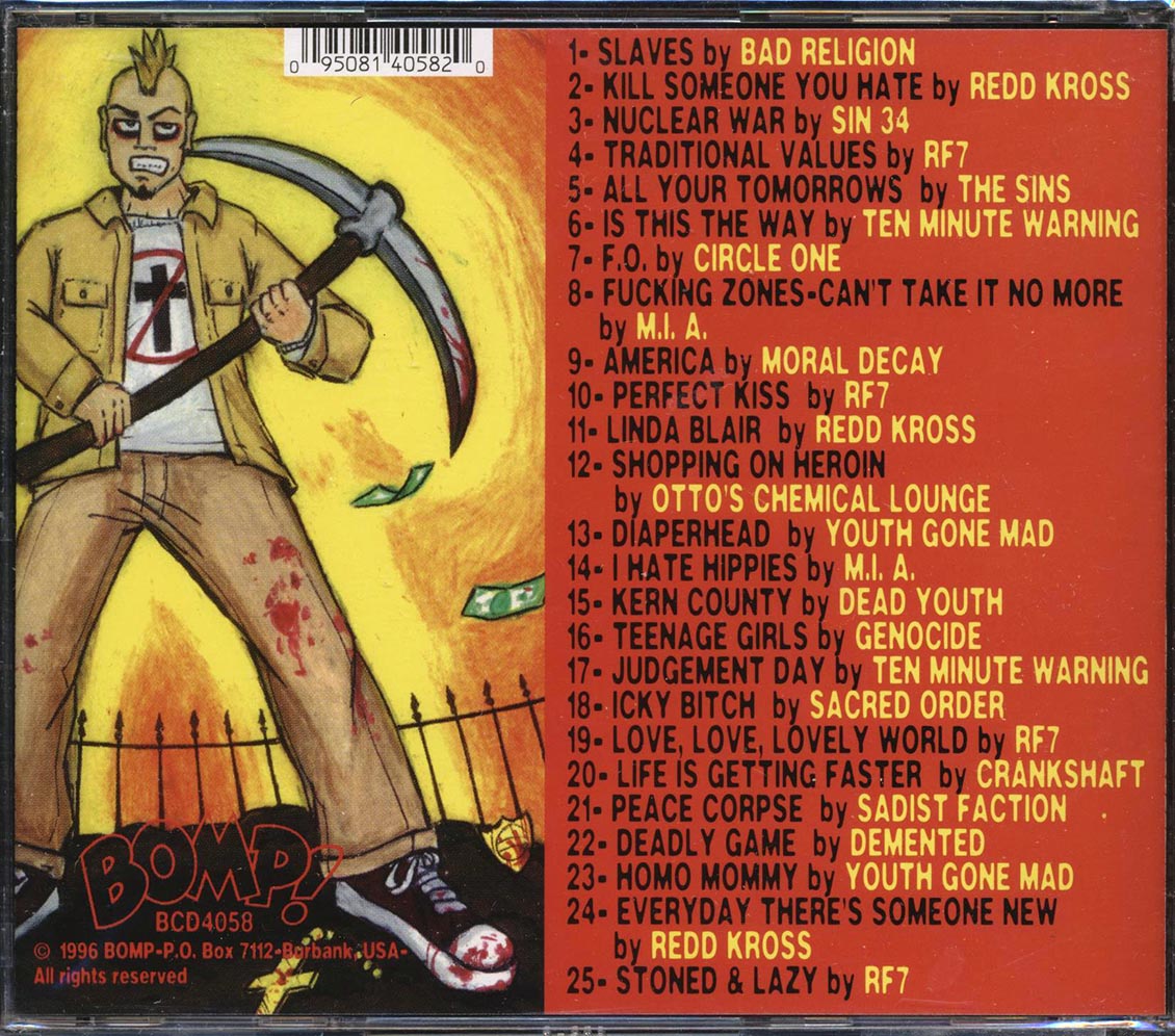 Bad Religion, Sin 34, Redd Kross, Etc. - Buried Alive Volume 2