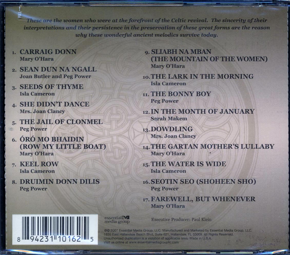 Mary O'Hara, Isla Cameron, Peg Power, Etc. - Celtic Women Of Song: The Roots Of Modern Celtic Music