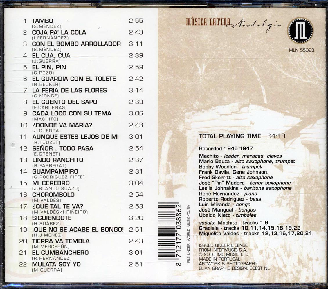 Machito & His Afro-Cubans - Tambo (22 tracks)