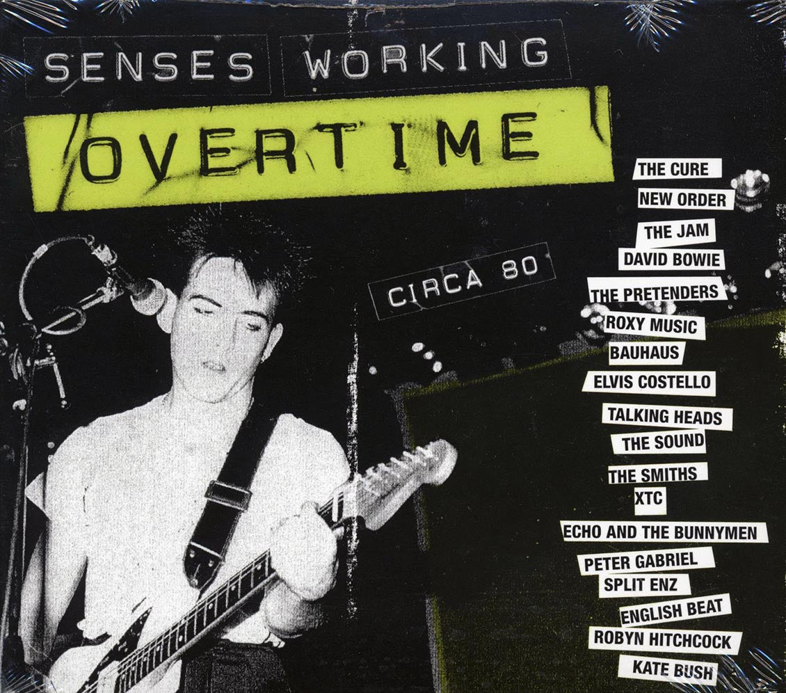 Talking Heads, David Bowie, The Pretenders, The Cure, Roxy Music, Etc. - Senses Working Overtime: Circa 80 (deluxe 3-fold digipak)