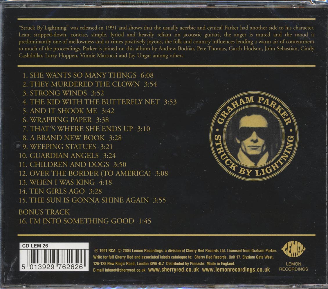 Graham Parker - Struck By Lightning