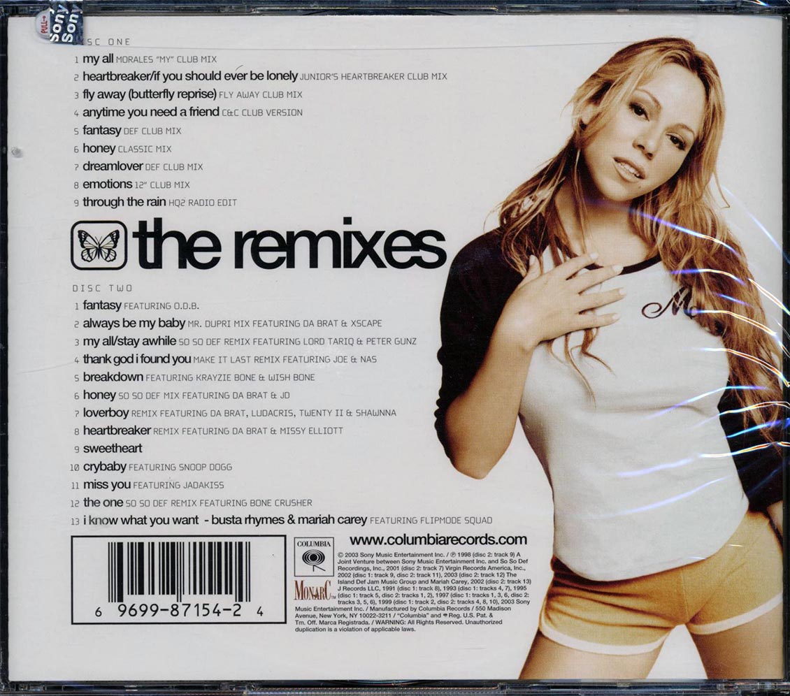 Mariah Carey - The Remixes (22 tracks) (2xCD)
