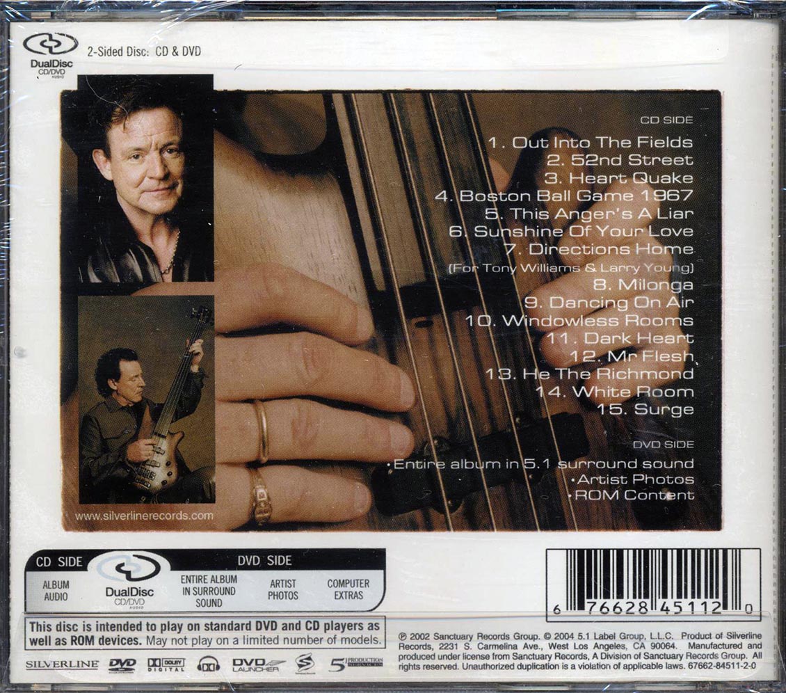Jack Bruce - Shadows In The Air (CD/DVD dualdisc)