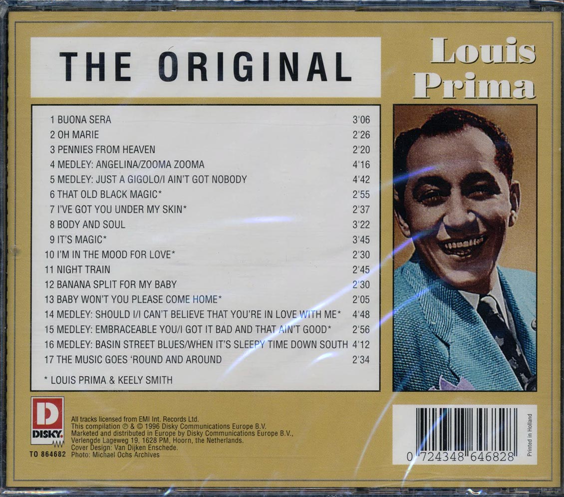 Louis Prima - The Original