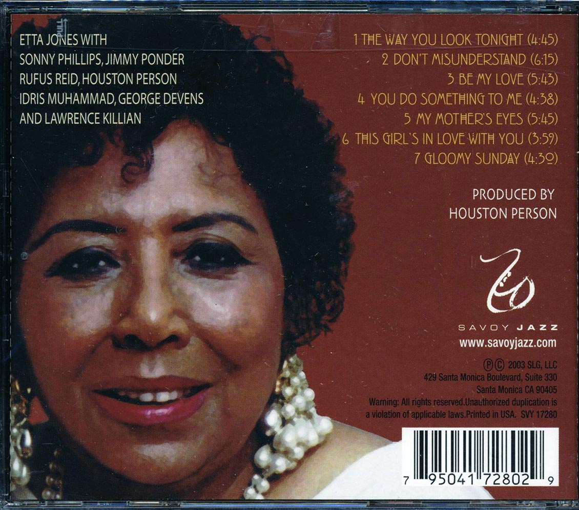 Etta Jones - My Mother's Eyes