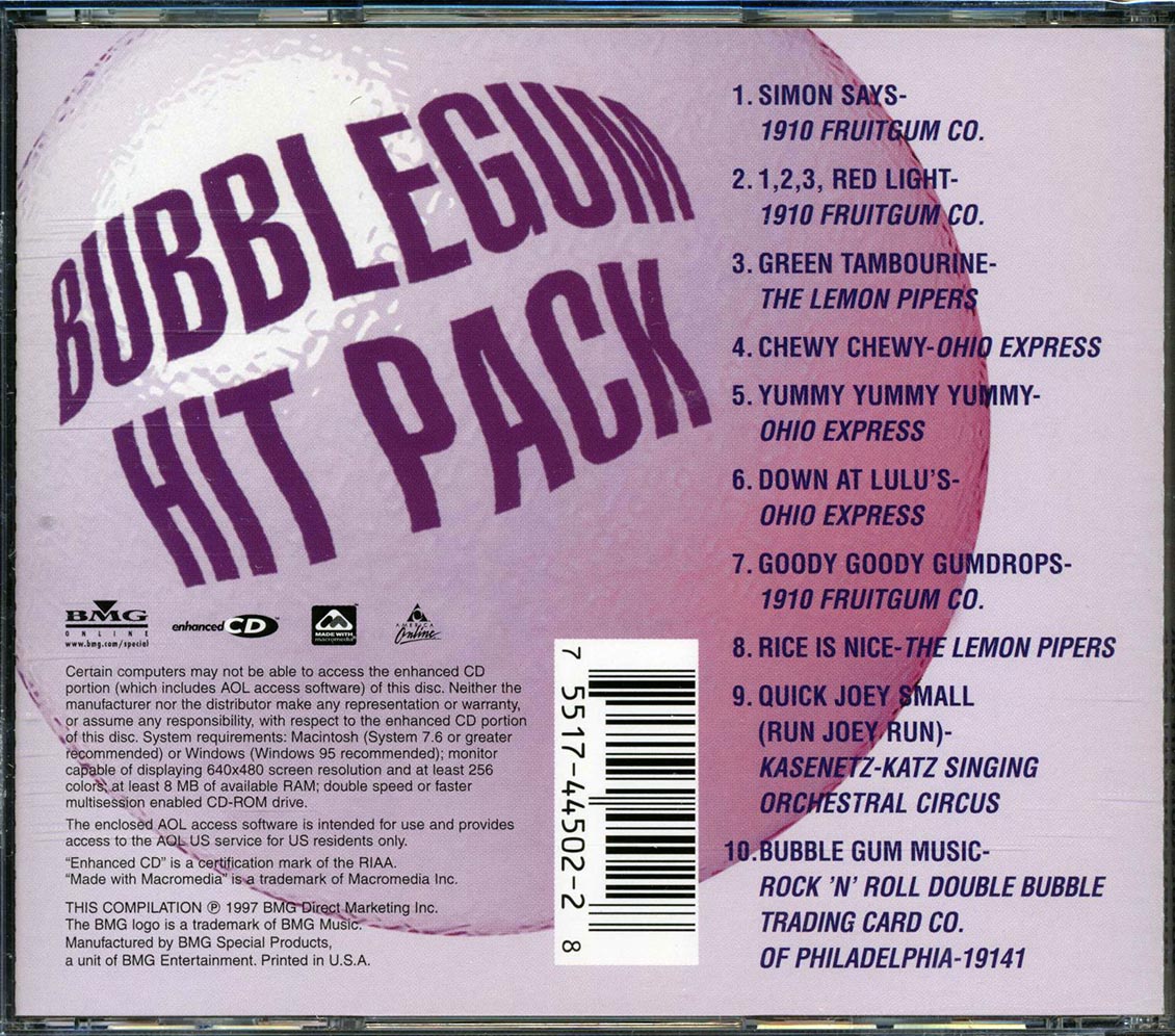 Ohio Express, 1910 Fruitgum Co., The Lemon Pipers, Etc. - Bubblegum Hit Pack