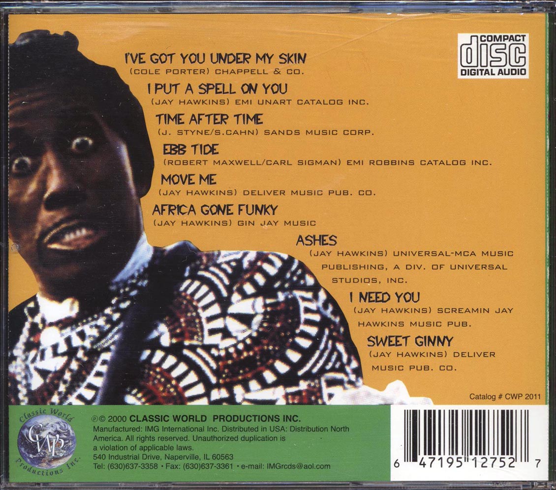 Screamin' Jay Hawkins - The Best Of Screamin' Jay Hawkins