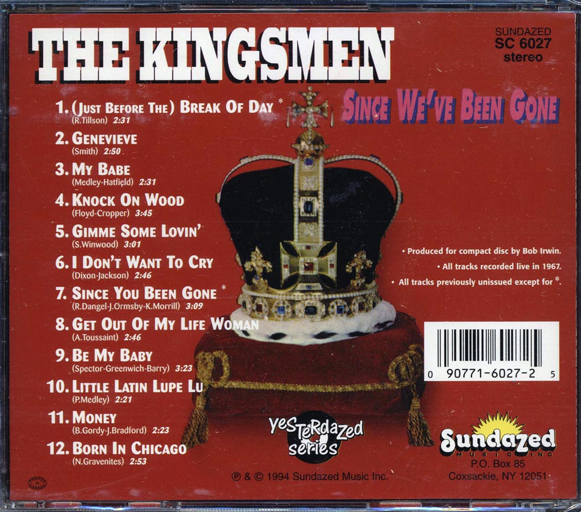 The Kingsmen - Since We've Been Gone