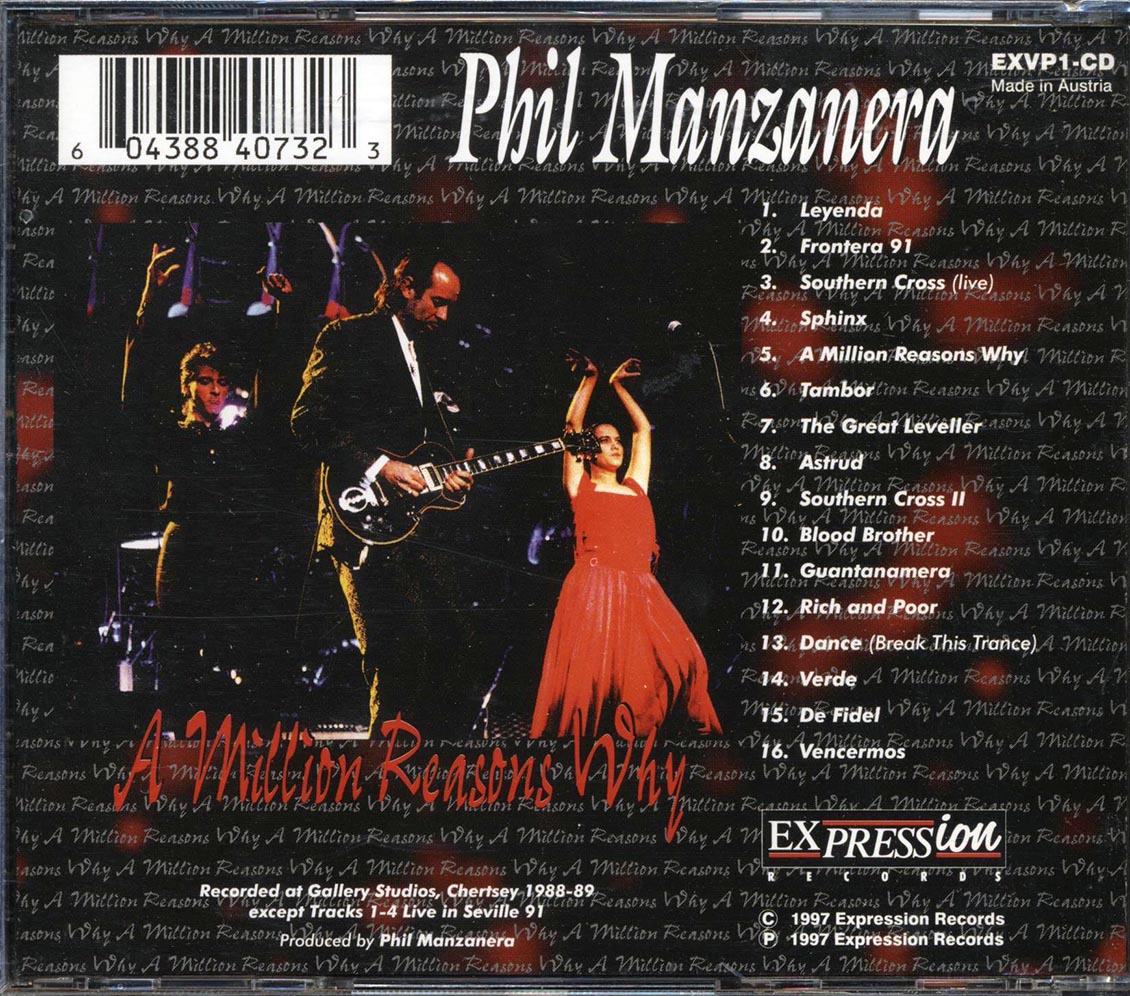 Phil Manzanera - A Million Reasons Why