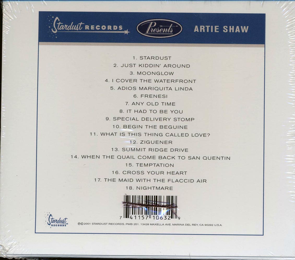 Artie Shaw - The Best Of The War Years (marked/ltd stock)