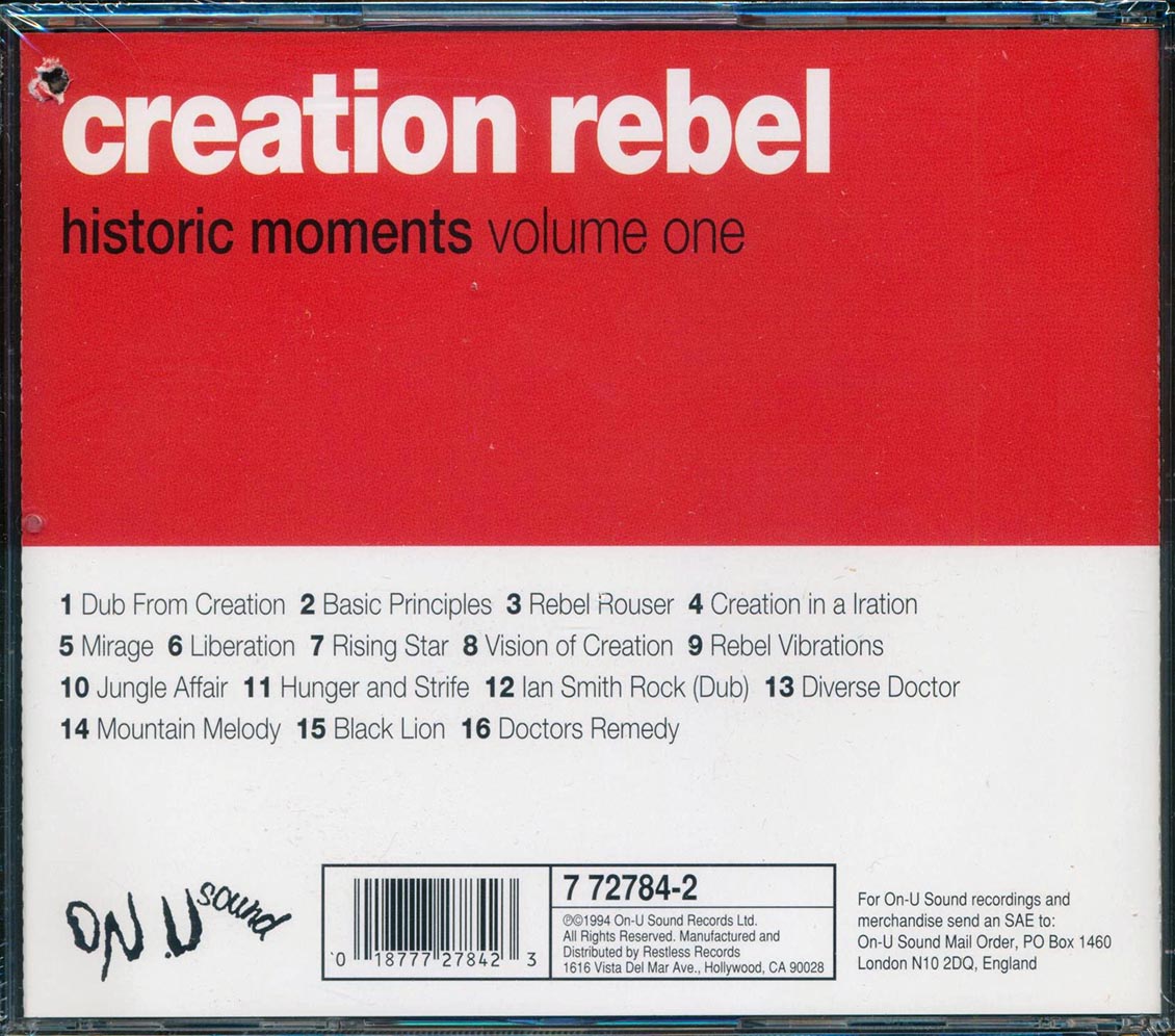 Creation Rebel - Historic Moments Volume 1 (marked/ltd stock)