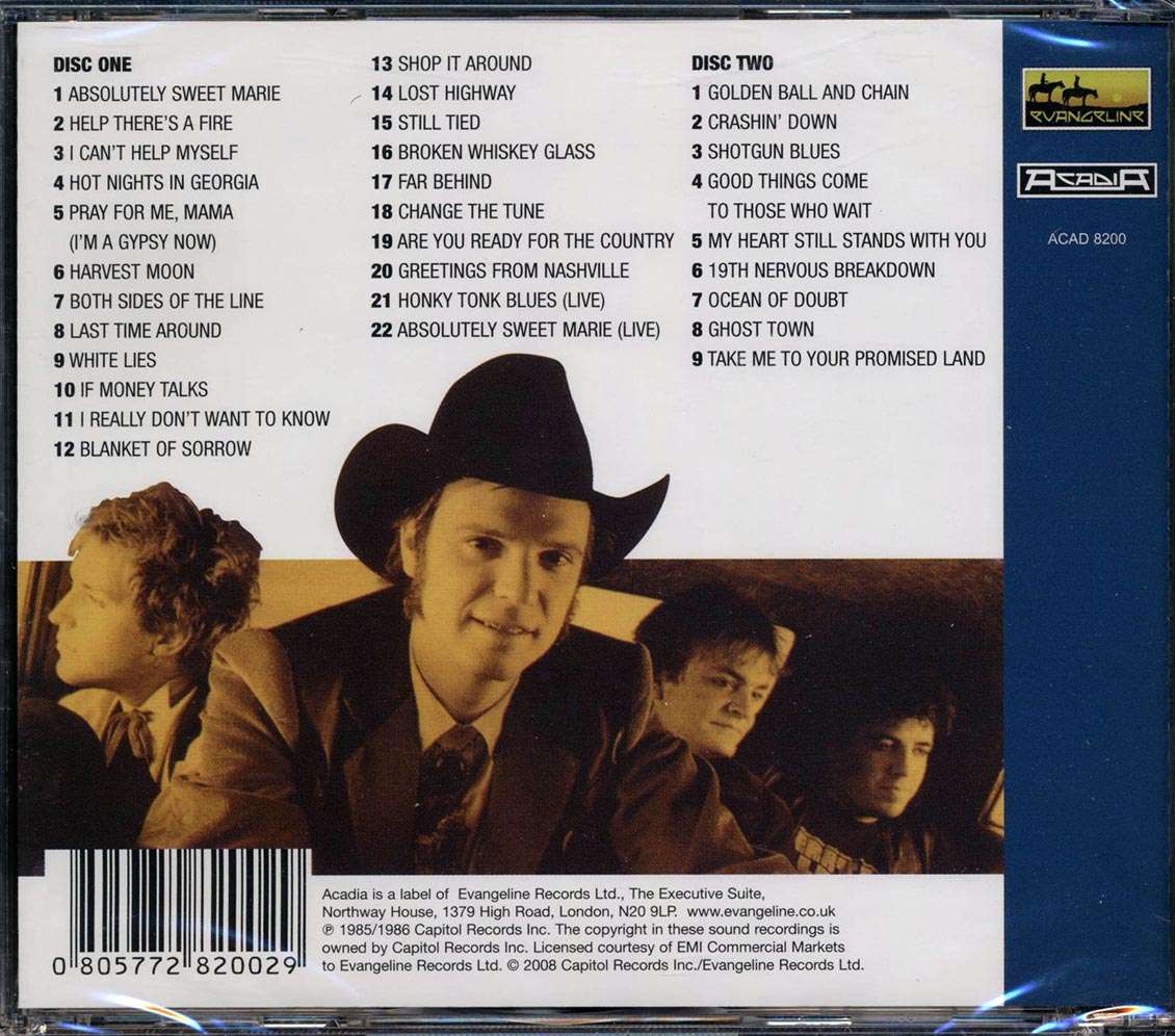 Jason & The Scorchers - EMI Years (3 albums on 2 CDs) (31 tracks) (+ 5 bonus tracks) (2xCD) (remastered)
