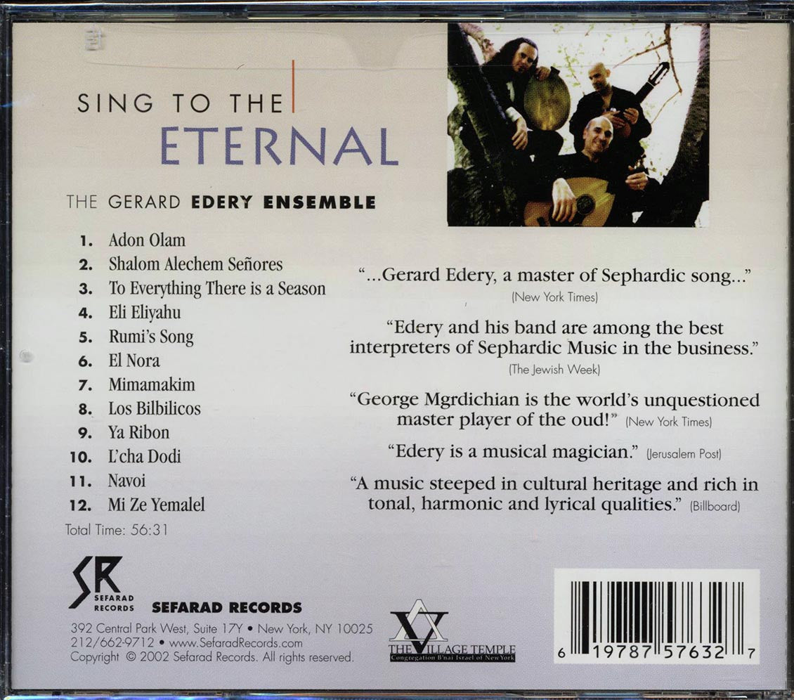 The Gerard Edery Ensemble - Sing To The Eternal