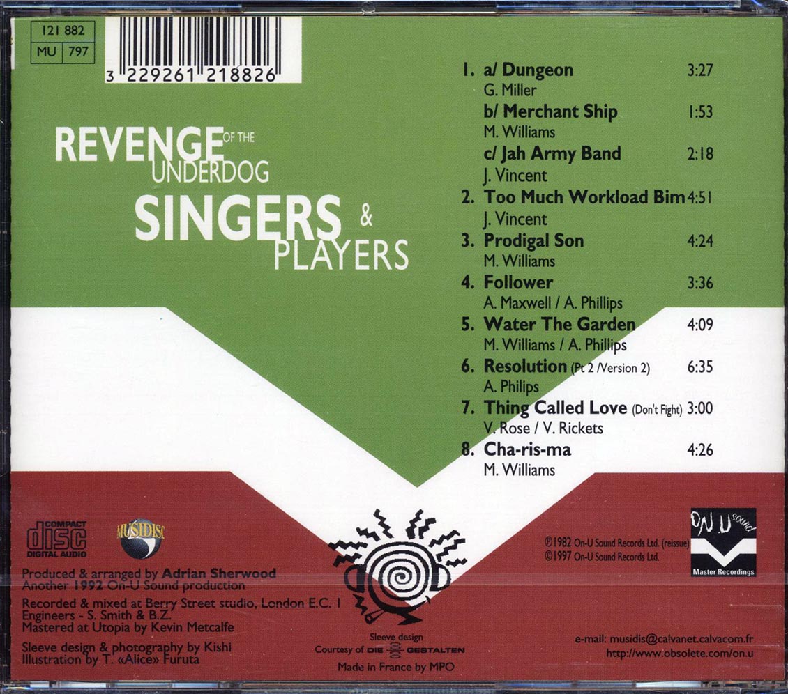 Singers & Players - Revenge Of The Underdog