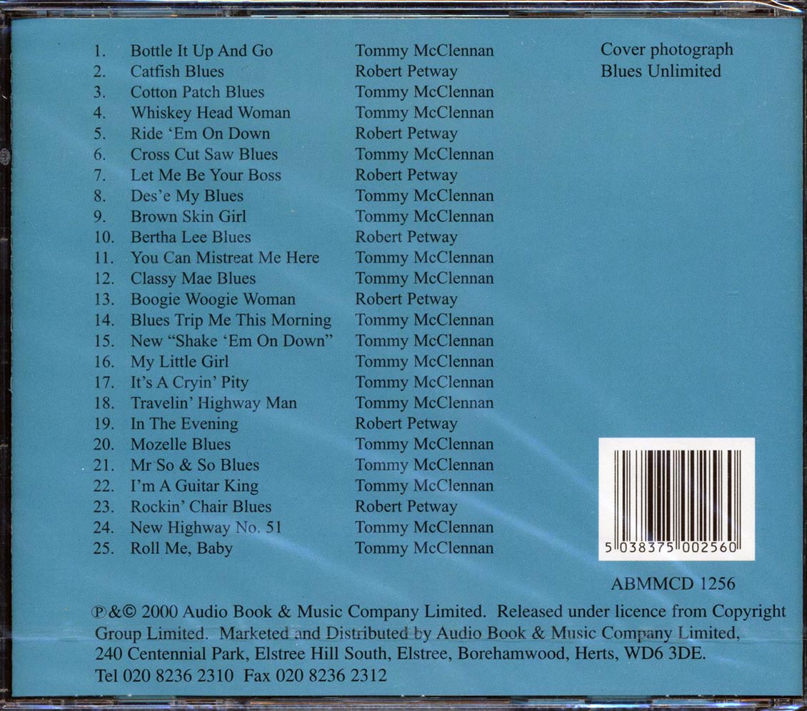 Tommy McClennan, Robert Petway - Cotton Pickin' Blues (25 tracks)