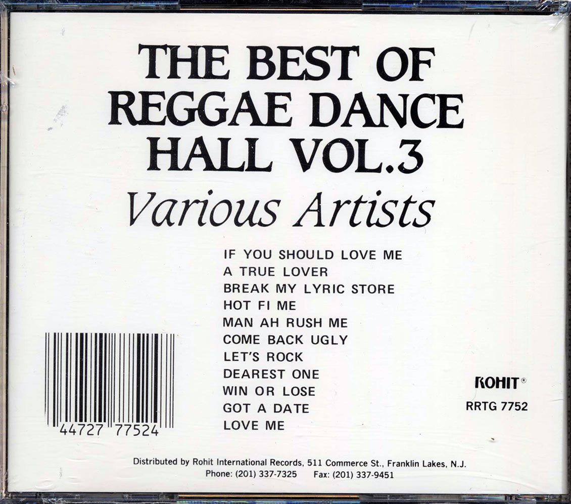 General Trees, Yellowman, Shelly Thunder, Etc. - The Best Of Reggae Dance Hall Volume 3