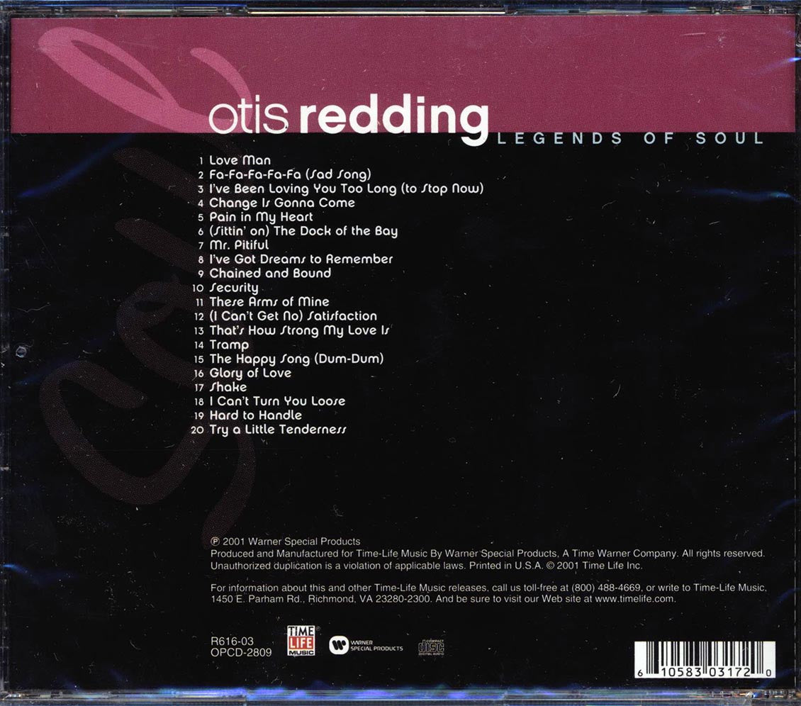 Otis Redding - Legends Of Soul