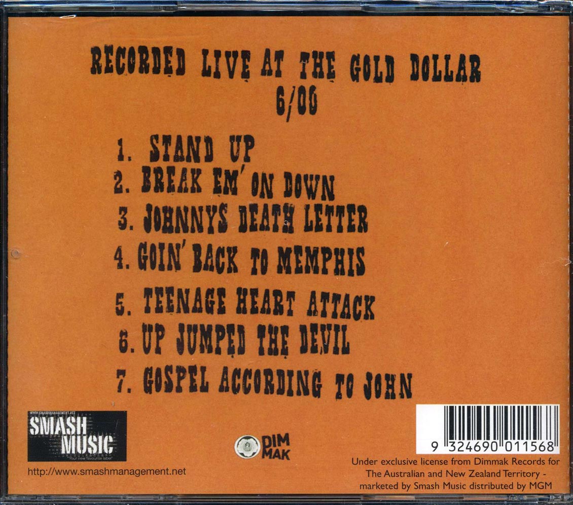 Soledad Brothers - Live At The Gold Dollar 6/00