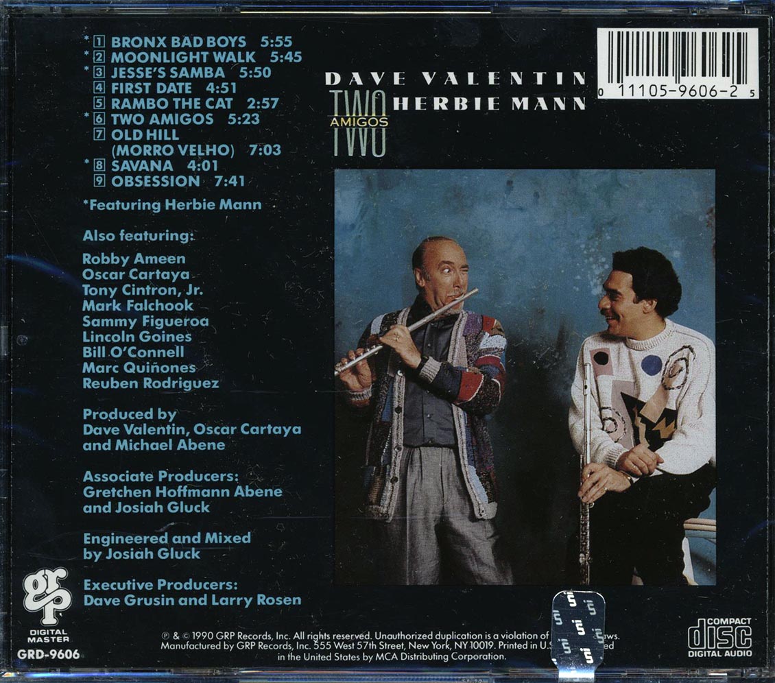 Dave Valentin, Herbie Mann - Two Amigos