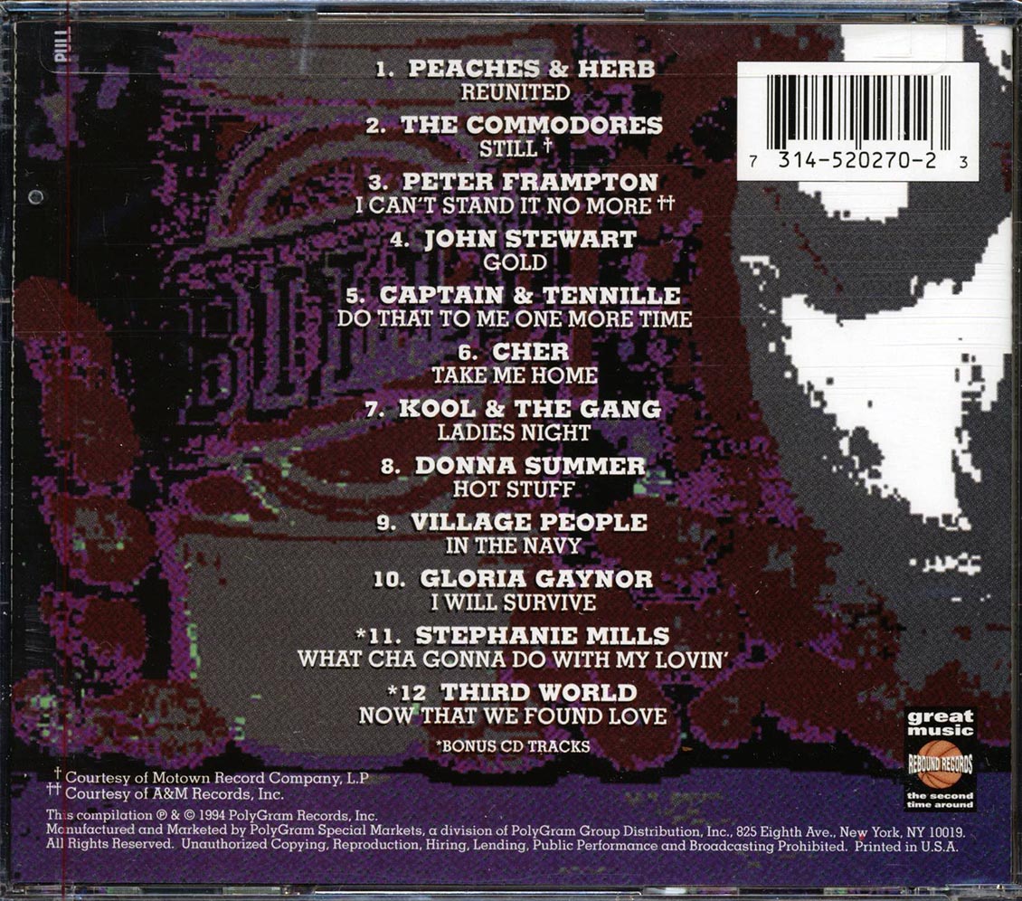 Peaches & Herb, The Commodores, Peter Frampton, John Stewart, Etc. - Class Reunion '79: Greatest Hits Of 1979