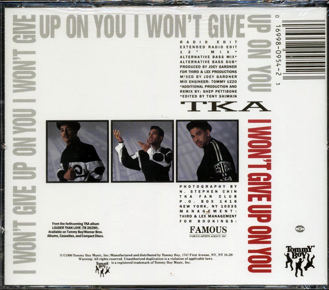 TKA - I Won't Give Up On You