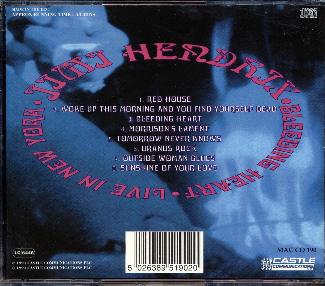 Jimi Hendrix - Bleeding Heart